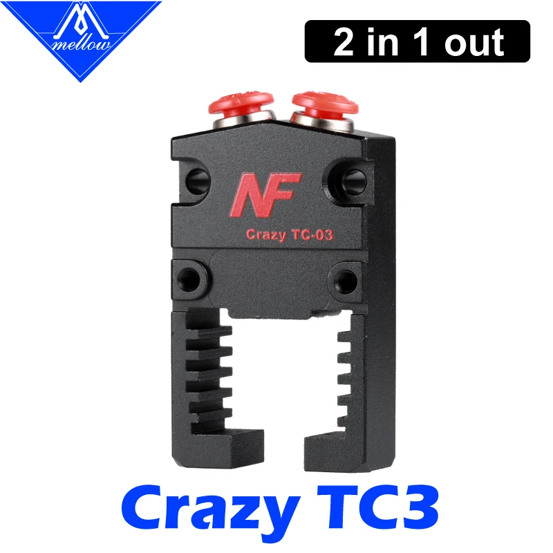Sobressalentes de Moldura 3d nf Crazy Hotend Moldura de Alumínio Tc3 Nf-crazy Plus Pro Ender Pro Ender Cr10s Pro Peças - Imagem 2