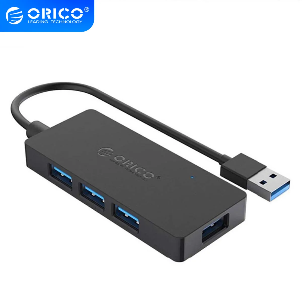 ORICO 4 порта USB 3 0 концентратор разветвитель высокая скорость микро мульти порт
