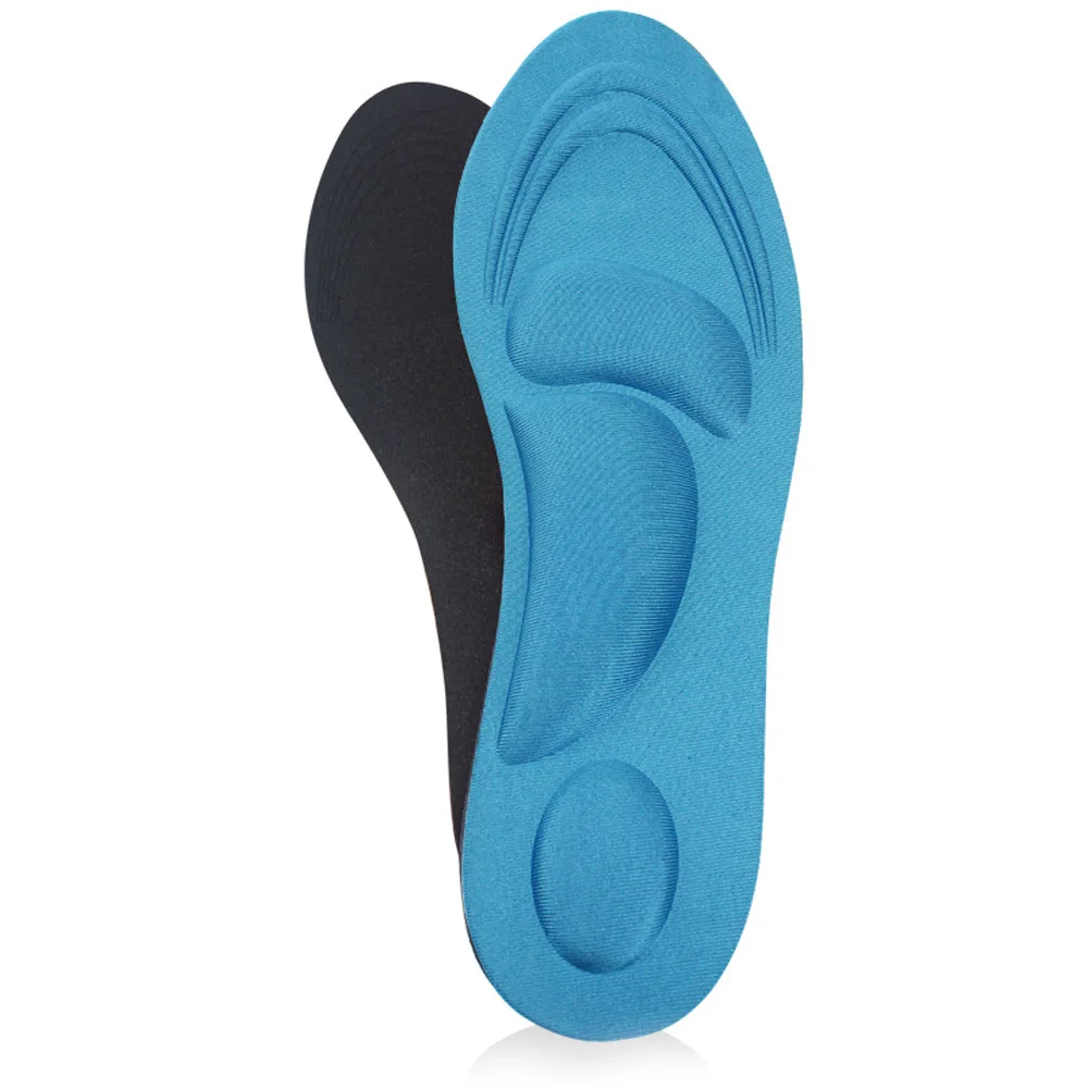 Blue Удобная 45D губка для массажа, безопасная спортивная стелька, стелька-губка для здоровья, ортопедическая стелька для удаления движения стопы - Цвет: Blue