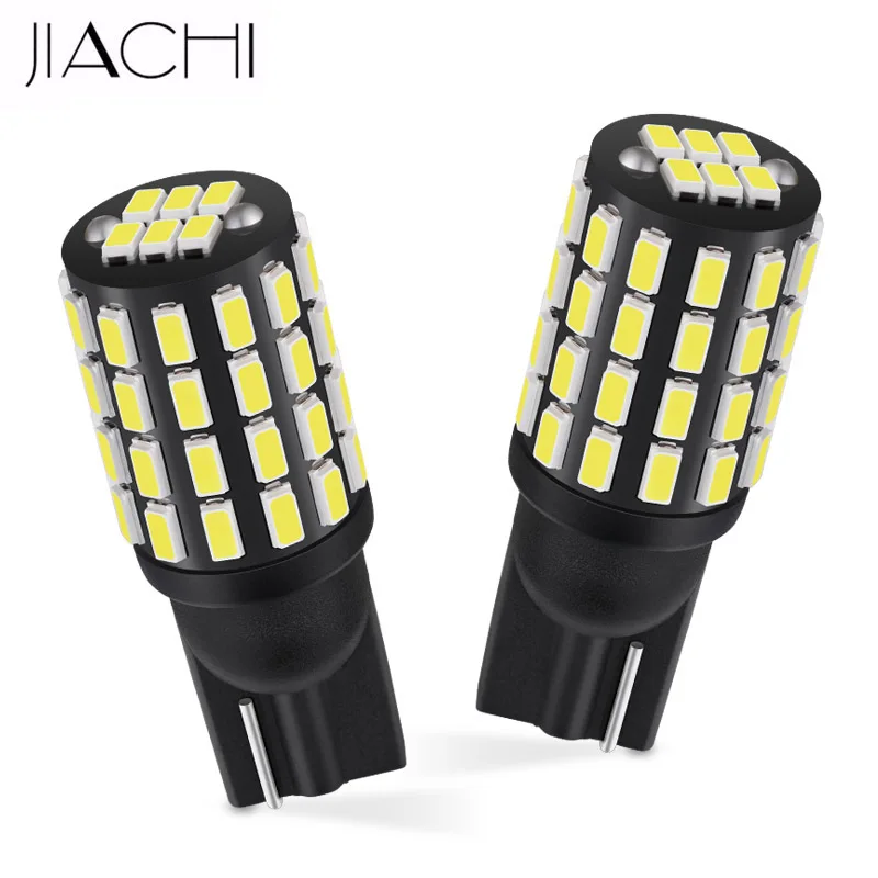JIACHI 100 шт. светодиодный T10 W5W 194 168 автозапчасти без полярности 2825 54SMD запасные лампы