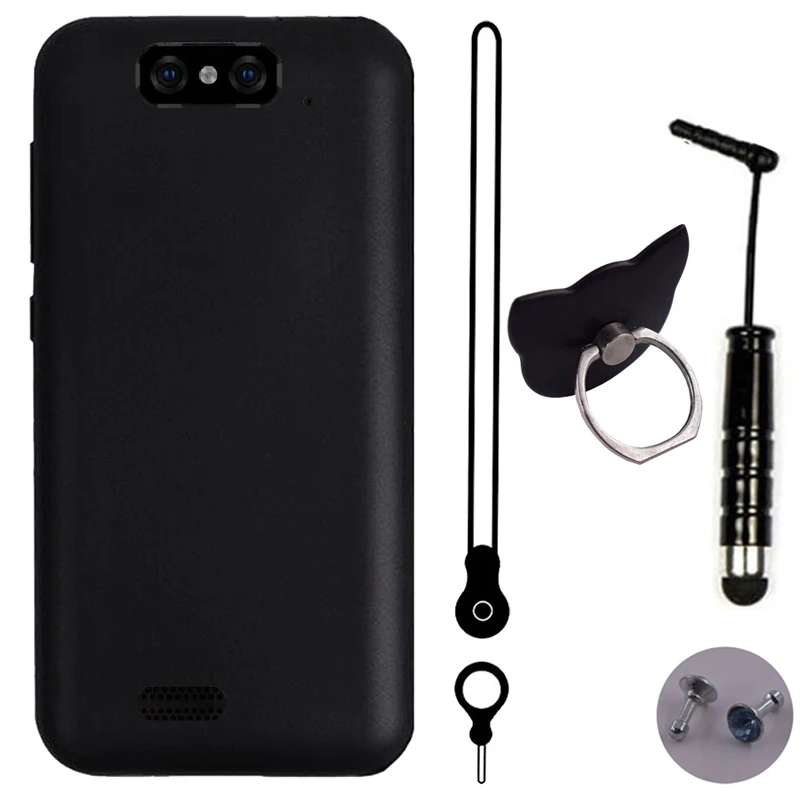 ITien ТПУ силиконовый защитный чехол для телефона Blackview BV9500 5 7 дюйма ремешок ручка с