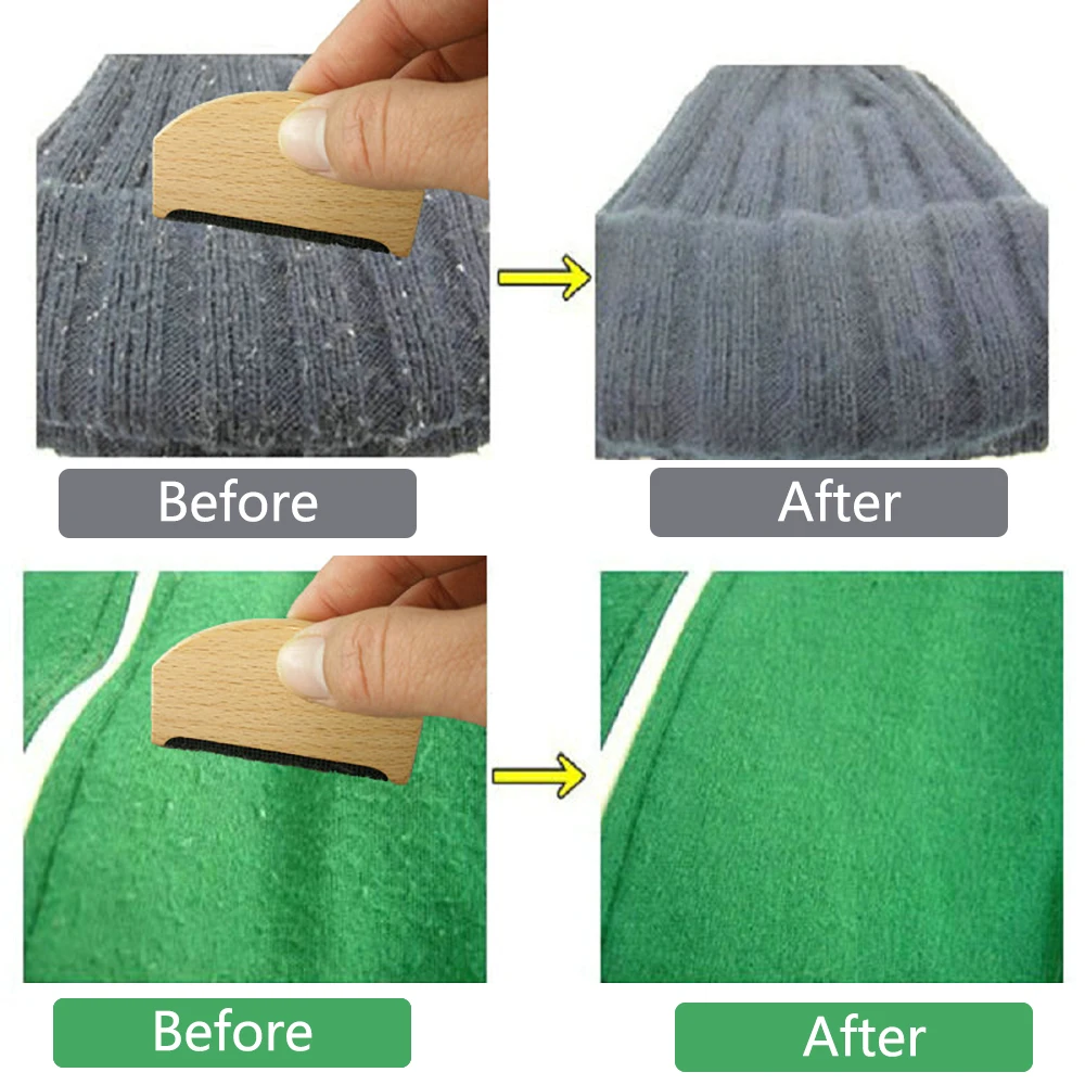 HOOMIN свитер ручной вязки щетка не скатывающаяся ткань расческа для домашнего использования деревянная домашняя Чистка уход за одеждой удаление ворса