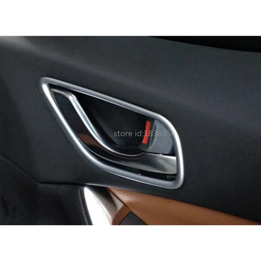 4 шт. Крышка корпуса автомобиля для Mazda CX 5 CX5 2012 2013 2014 2015 2016|chrome door|abs chromedoor chrome trim |