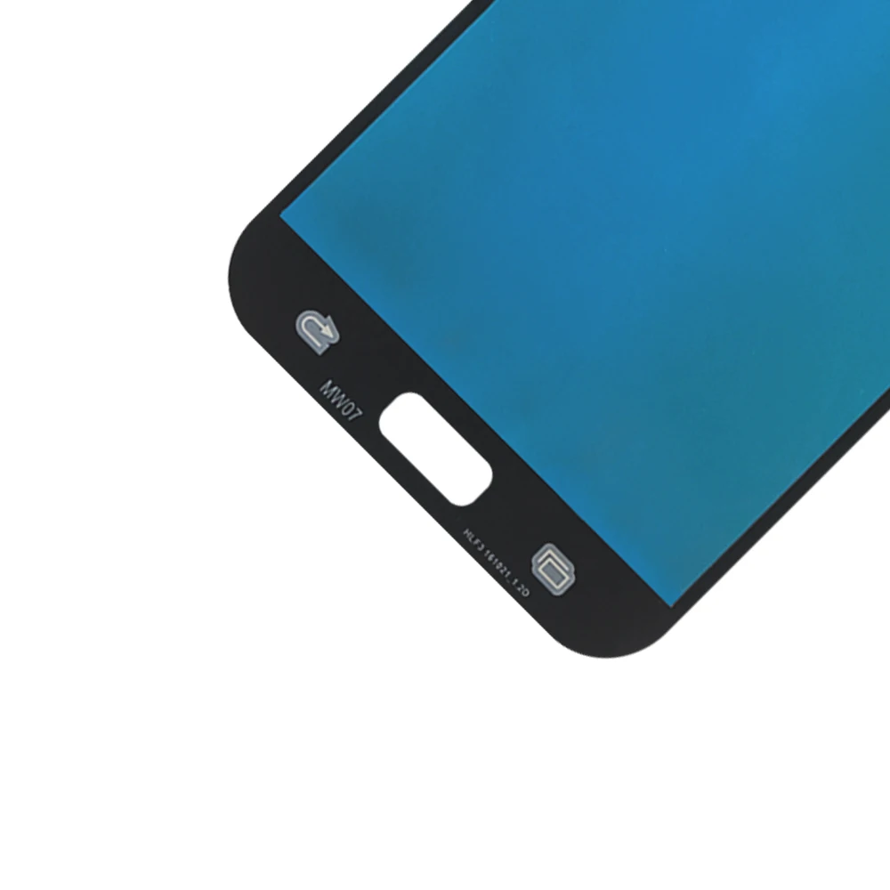 Super AMOLED для Samsung Galaxy A7 A720 A720F A720M lcd s кодирующий преобразователь сенсорного экрана в сборе ЖК-дисплей для телефона