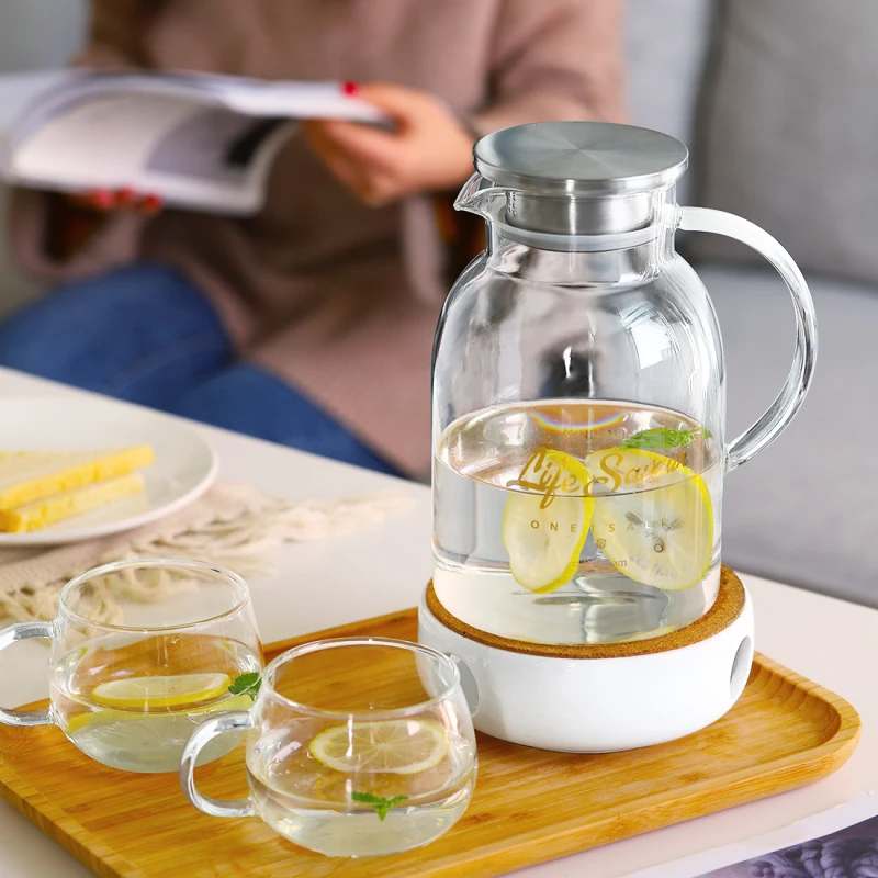 1,8/2.2L большой стакан бутылка для воды переносная Питьевая бутылка для воды с ручной сеткой здоровая BPA бесплатно с крышкой из нержавеющей стали