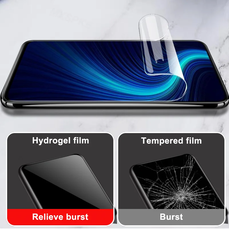 mobile phone screen protector 2 Chiếc Hydrogel Cho Huawei Honor 9X 10X Lite 9A 9C 9S Bảo Vệ Màn Hình Trong Cho Honor 9X X10 pro 8X 8A 8C 8S 20 30 10i 9i Phim mobile screen guard