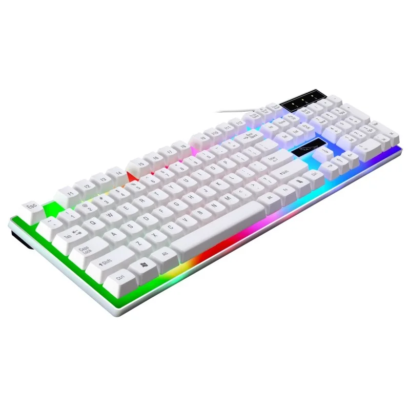 Клавиатура игровая Водонепроницаемая с RGB подсветкой 104 клавиш|Комплекты мышь
