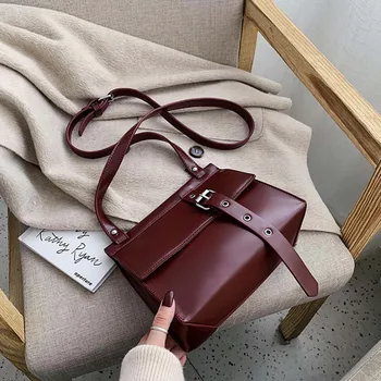 

pu leather Shoulder Bag 2020 Luxury Hand bags Women Bags Designer Wild Girls Small Square Messenger Bag Bolsa Feminina