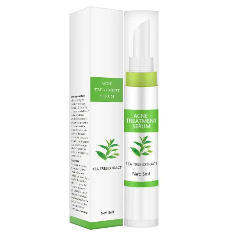 

5ml Tea Tree Extract Acne Treatment Serum Scar Remove Skin Repair Pimple Essence