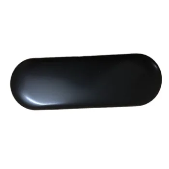 

Tweezers Storage Case Oval Planting Grafting Eyelashes Tool Bag Container (Rose Red/Silver/Black)