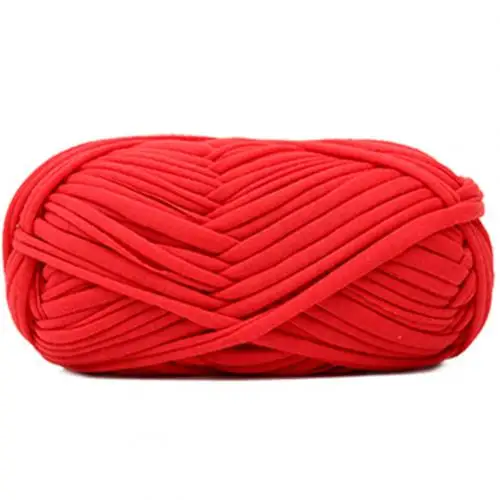 100 г DIY супер мягкая толстая пряжа для вязания, одеяло, свитер, шарф для вязания, шарф для ручного вязания, пряжа - Цвет: Красный