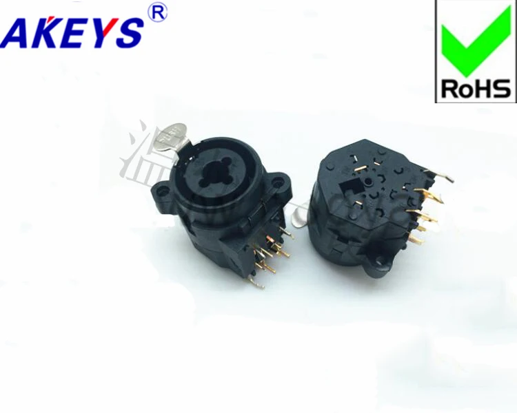 3 шт. XJ-001P-11 аудио двухцелевой разъем XLR Аудио Композитный разъем Canon 11 фут разъем