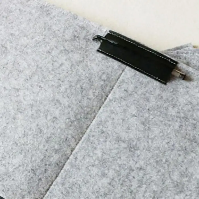 New Style Grey Washable Felt Table Mat Book Pen Holder Gaming Mouse Pad Computer Cushion for Home School Office Use
