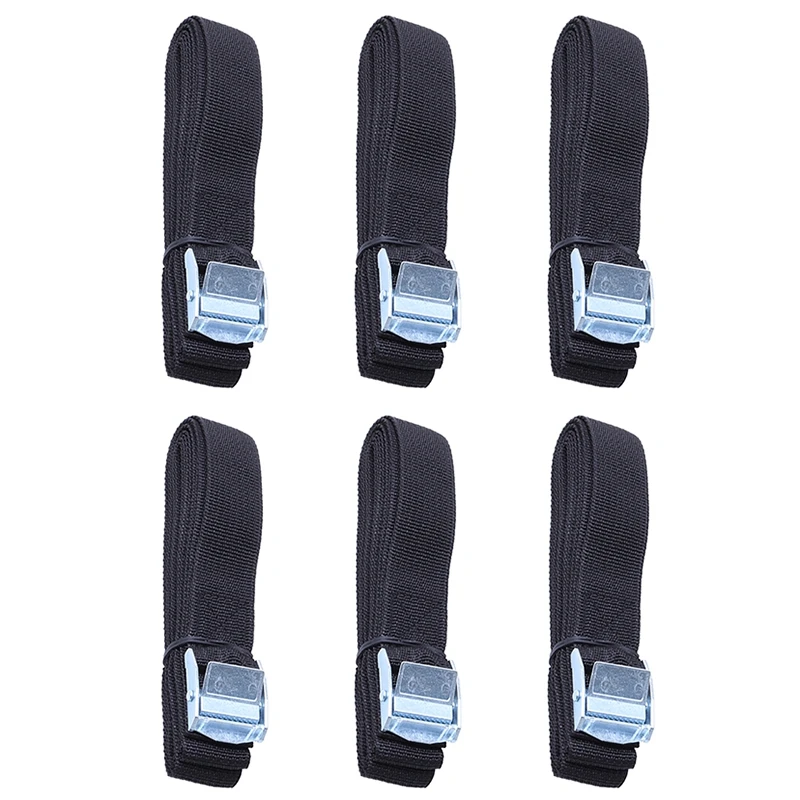 

6Pcs Kayak Roof Rack Lashing Straps with Buckle for Boat Bike Motor Cargo Tie Down Car Roof Rack Luggage Kayak Carrier Rope