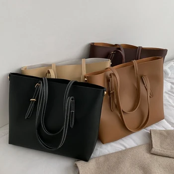 

New Style Ladies PU Leather Handbag Luxury Ladies Tote Bag Wallet Ladies Crossbody Bag Large Capacity Handba