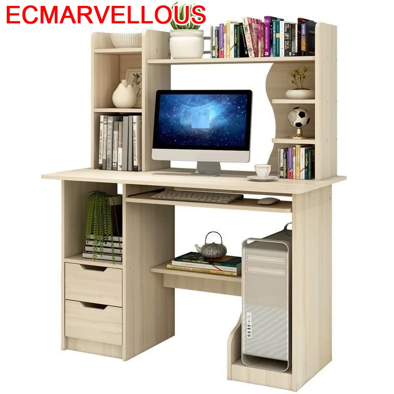 

Bed Tray Small Pliante Schreibtisch Scrivania Notebook Mesa Portatil Bedside Tablo Laptop Stand Computer Table With Bookshelf