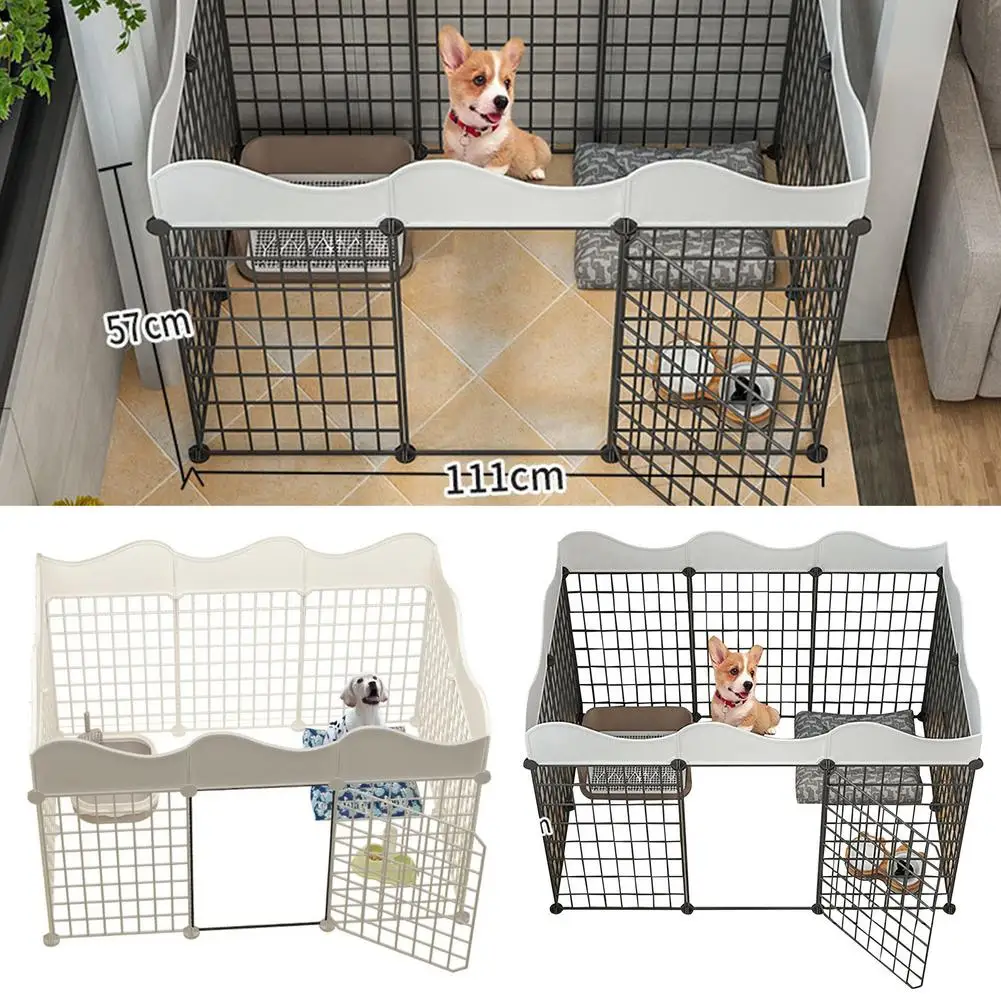 Corralito para perros, cerca para perros, pluma portátil para mascotas