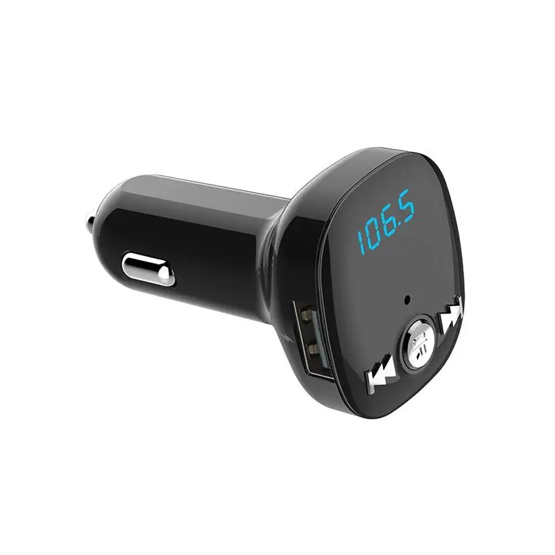 B40 автомобильный Bluetooth fm-передатчик двойной Usb быстрая зарядка автомобильное зарядное устройство fm-модулятор Handsfree MP3-плеер для 12-24 в прикуривателя