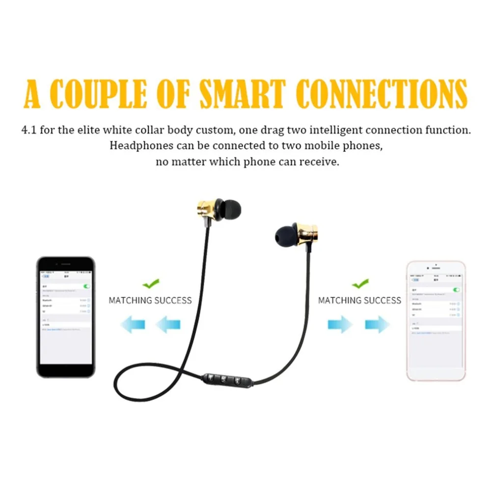 XT11 Спортивные Беспроводные наушники Bluetooth для бега гарнитура с активным