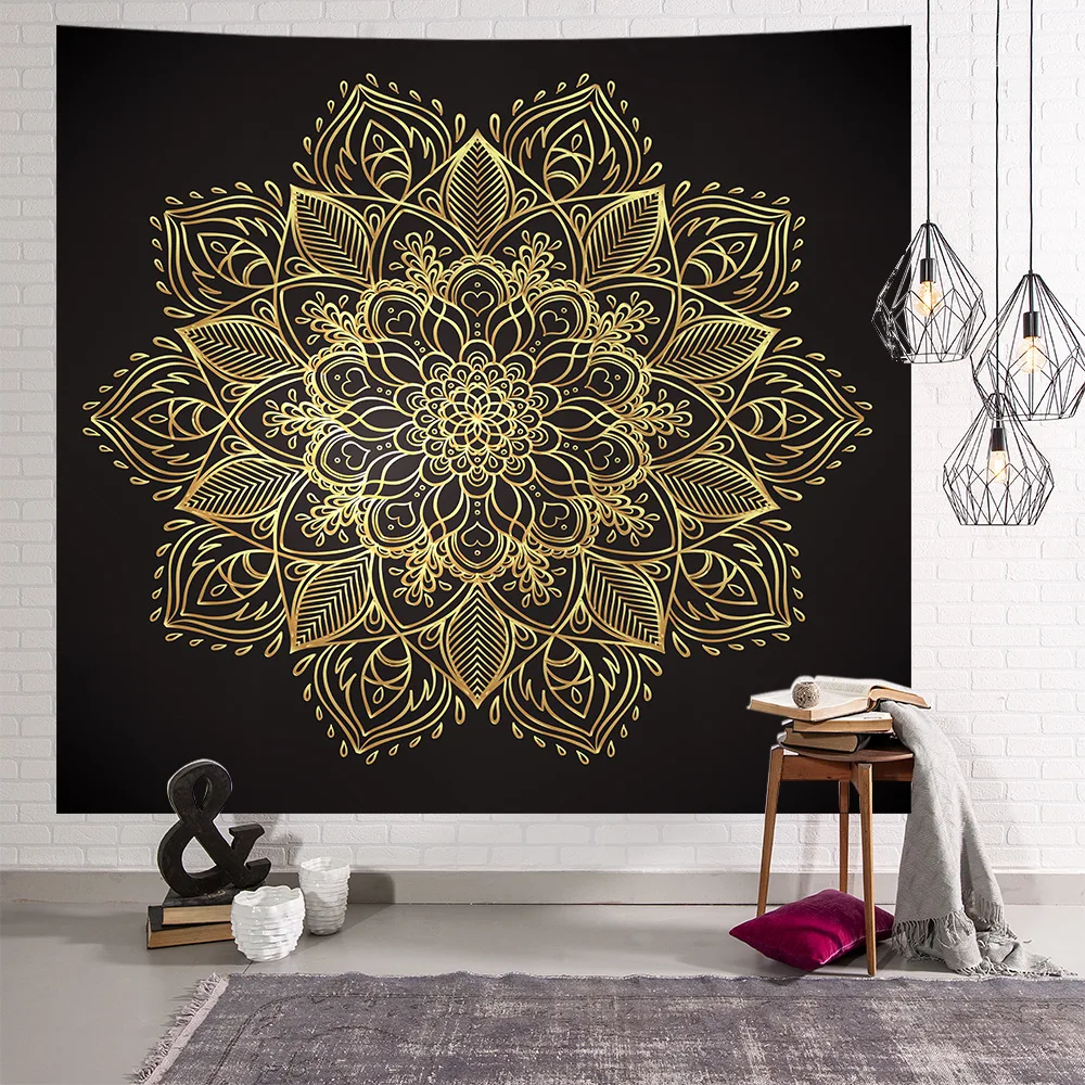 Розовый Large 200x150cm Mandala Indian Tai Chi Hippie Bohemian Elephant Decorative Wall Carpet Yoga Mat Home Bedroom Art Carpet - Цвет: Розовый