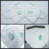 POWECOM KN95 Masks with Valve 1860V Dustproof Mouth Face Mask Breathble Face Masks tapabocas Adult White Mask mascarillas 5