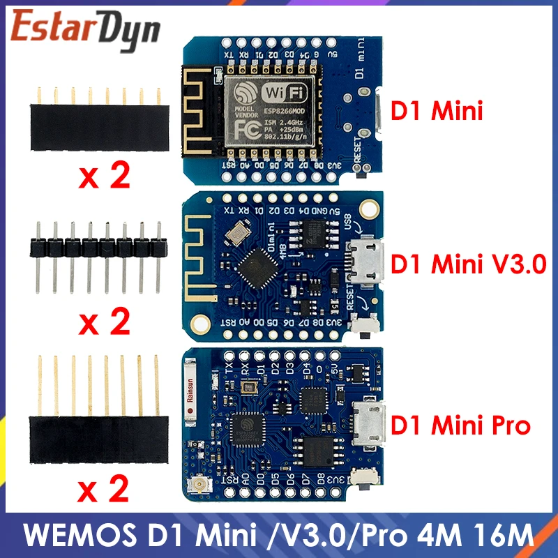 D1 Mini ESP8266 ESP 12 ESP 12F CH340G V2 Usb Wemos D1 Mini Wifi ...