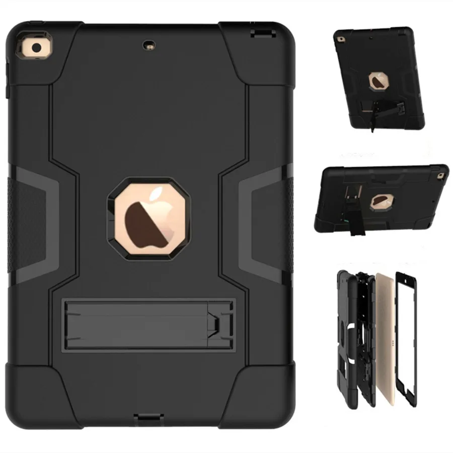 Чехол для ipad 10,2 7th Gen A2198 A2200 10," Tablet Funda Capa Heavy Armour противоударный силиконовый чехол для детей ipad 10,2+ пленка+ ручка