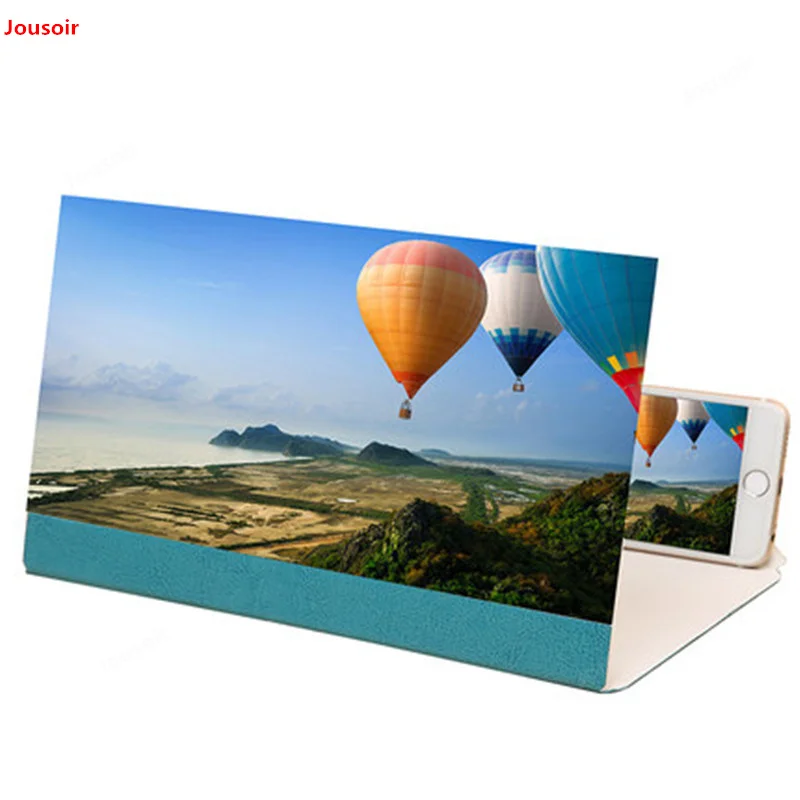 

3d HD mobile phone desktop bracket artifact projection video 12 inch mobile phone screen amplifier CD50 T03