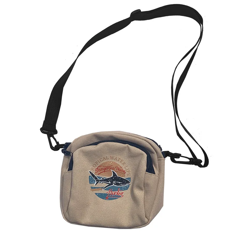 

Student Messenger Bag Female Harajuku Canvas Bag Student Artistic Messenger Bag