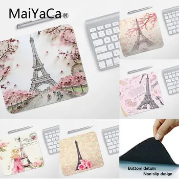 

MaiYaCa High Quality Cartoon Eiffel Tower Office Mice Gamer Soft Mouse Pad Top Selling Wholesale Gaming Pad mouse Pad
