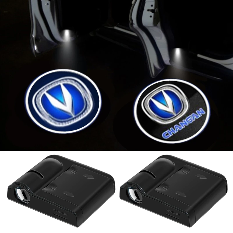Car Door Welcome Projection Light for Changan CC CS35 CS85 CS95 CS75 CS15 Alsvin Eado CX70 CX20 CX30 CS70 CS55 Raeton UNT-T XT | Автомобили