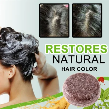 

2021 Essence Natural Unisex Mild Formula Loss Scalp Care Hair Cleansing Soap Darkening Shampoo Support Dropshipping