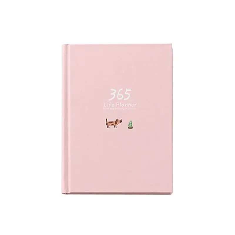 

365 Days Personal Diary Planner Hardcover Notebook Diary 2019 Office Weekly Schedule
