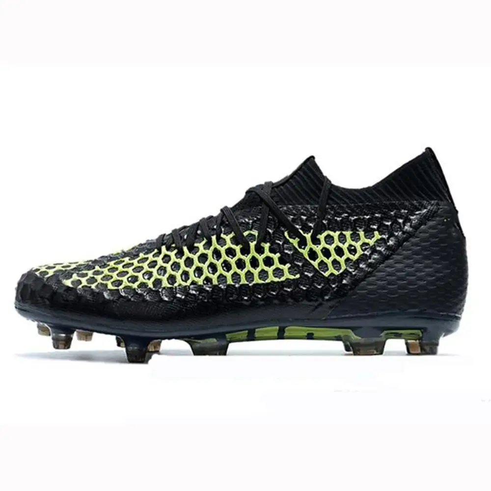 

Mens soccer cleats Future 18.1 NetFit hyFG original football shoes high ankle Future 18 Netfit On/off turf boys football boots