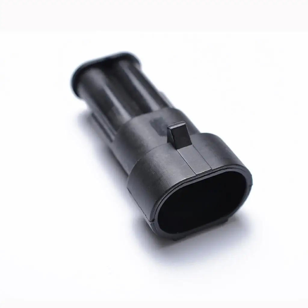 2 Sets 2 Pin Waterproof Electrical Connector for Motorcycle Boat Truck