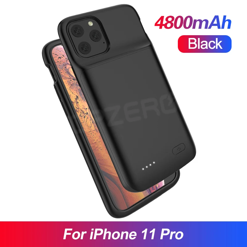 For 11 Pro Зарядное устройство чехол для iPhone 5 5S SE 6 6S 7 8 Plus X XS XR XS MAX 11 Pro MAX Универсальное портативное зарядное устройство чехол - Цвет: For 11 Pro