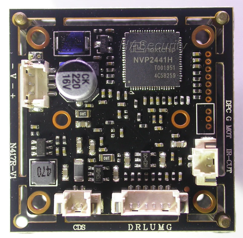 Плата модуля камеры видеонаблюдения Sony Exmor CMOS IMX291 + NVP2441 с OSD кабелем CS 3.0MP LEN IRC (UTC) 1/8