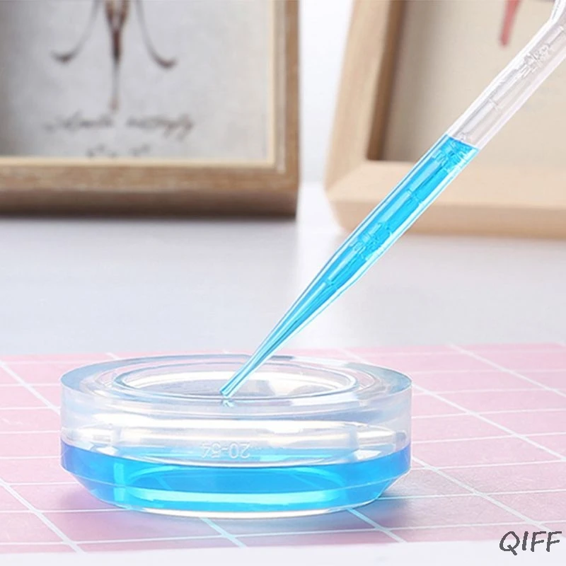 Смола литья ювелирных изделий формочка для силиконовой Подвески DIY ремесло изготовление наполнения материал инструмент