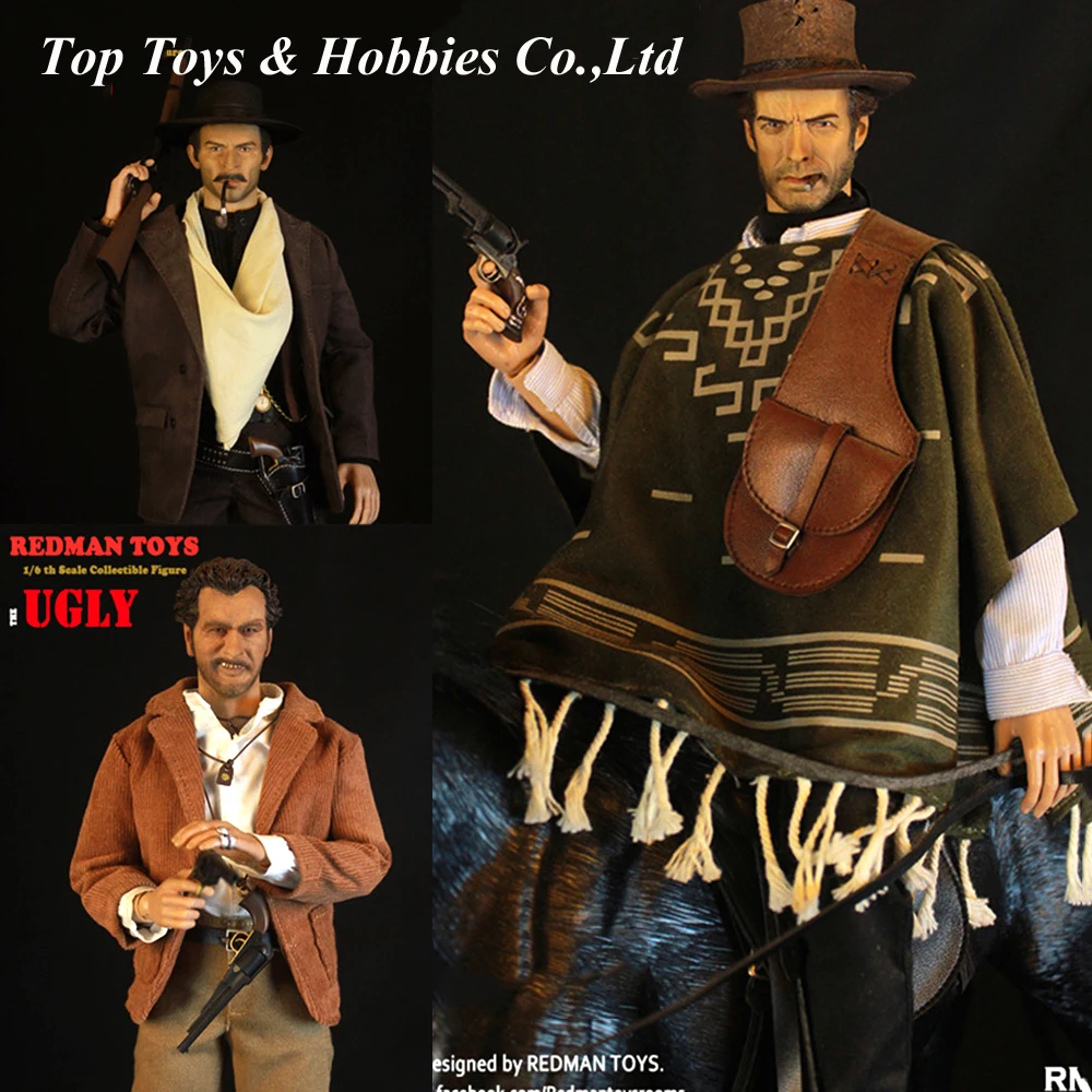 

West Cowboy REDMAN TOYS 1/6 Scale RM042 RM043 RM044 The Good The Cowboy Action Figure