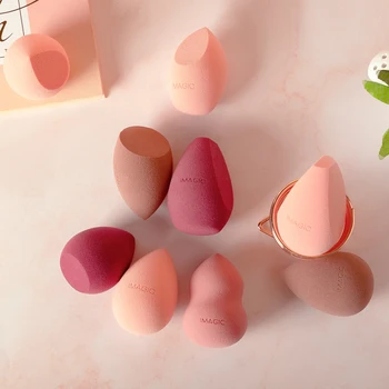 

IMAGIC Egg Dry and Wet Non-latex Soaking Water Becomes Makeup Cosmestic Foundation Sponge Beauty Powder Puff