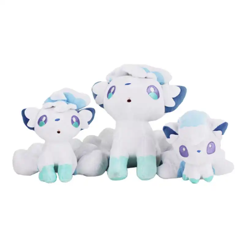 white vulpix plush