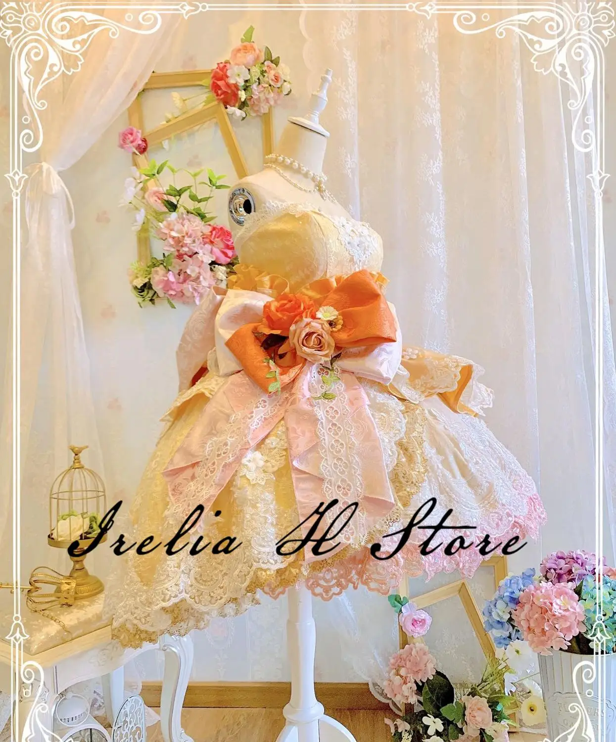 

THE IDOLM@STER CINDERELLA GIRLS Jougasaki Mika Cosplay Costume dress female private custom made