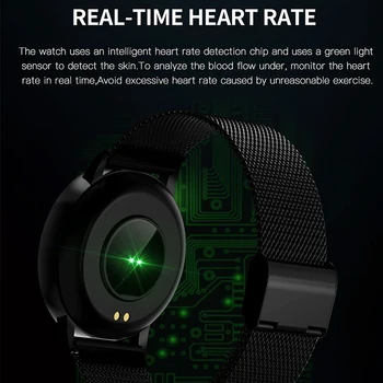 

Smart Fitness Bracelet Blood Pressure sports Watch multiple watch faces Heart Rate IP68 band 1.22 inch Color screen