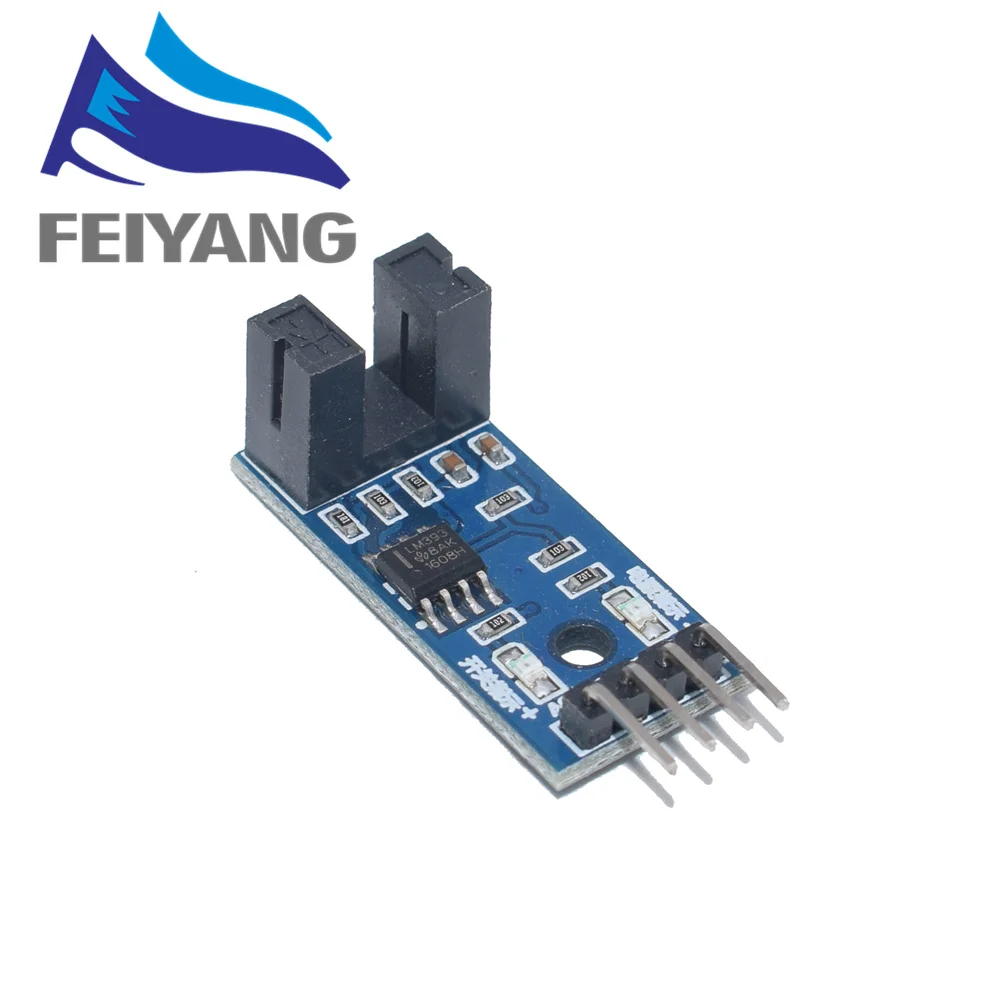 

10PCS Speed Sensor Module Tacho Sensor Slot-type Optocoupler Tacho-generator Counter Module for arduino Diy Kit