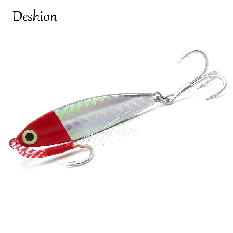 Deshion 1 шт. приманки для зимней подледной рыбалки 7 г 10 15 20 БЕРЕГОВОЕ забрасывание