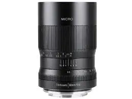 

7artisans 60mm f2.8 1:1 magnification macro lens is suitable for the Canon EOSM EOSR E Fuji M43 nikon z Mount