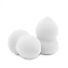 Косметический пышный яркий гламурный спонж для нанесения основы под макияж Румяна Пудра для лица гладкая Косметическая пуховая пуха не латексная губка