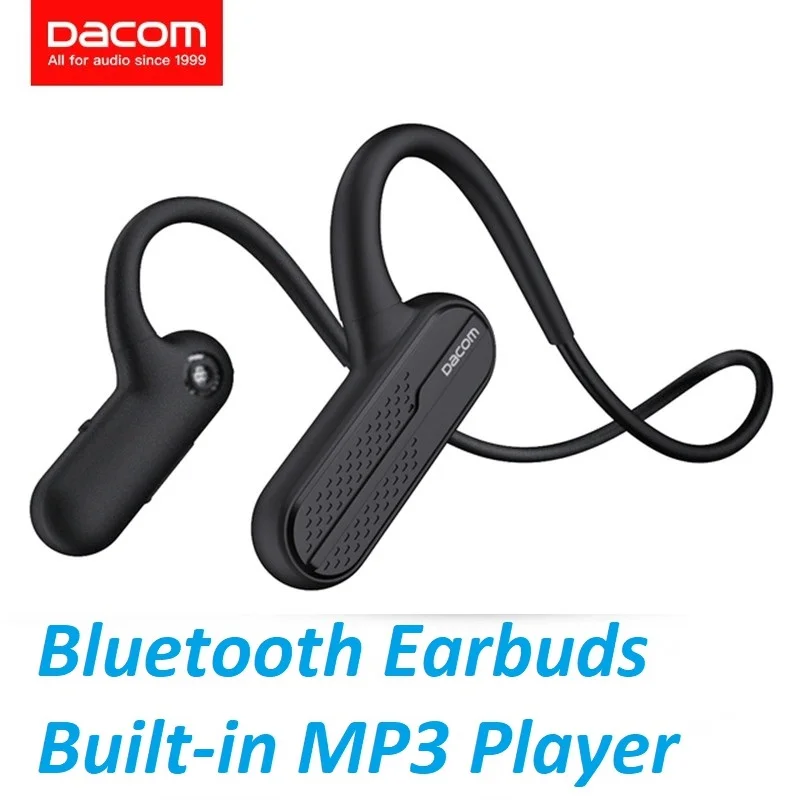 DACOM Bluetooth Earphones Built-in MP3 Player Waterproof Wireless Sport Headphone Bass Open-Ear Earbuds For iPhone Android Phone |
