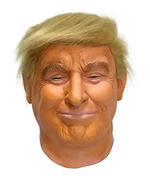

Mascarello Donald Trump Mask Rave Purge Costume Cosplay Latex Realistic masks Airsoft Billionaire USA President Dress 2020