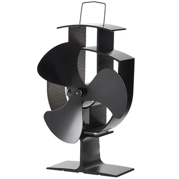 

Free Shipping Wood Stove Eco Fan - Heat Powered Ultra Quiet Triple Blade Fireplace Blower Fan for Efficient Heat Distribution